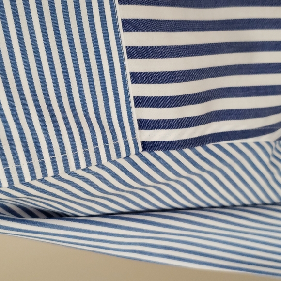 CHICO'S striped formal blouse 👚 - Picture 6 of 10